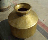 brass container