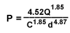 Hazen-Williams formula