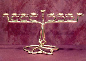 spoon menorah