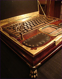 Steampunk Laptop