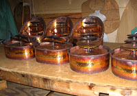 copper fountains