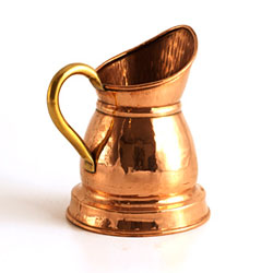 Copper pitcher