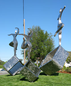 Conviction sculpture.