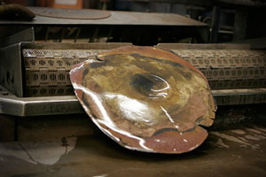 A Turkish cymbal by Zildjian.