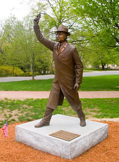 George Brown sculpture