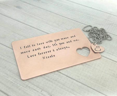 Handstamped card by Brandi Alewine