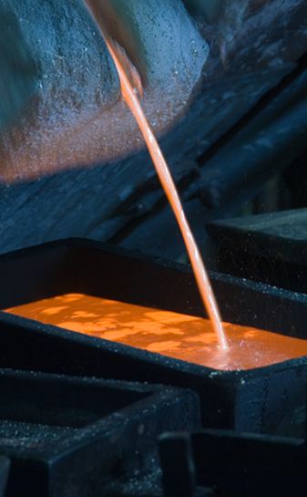 Molten Copper