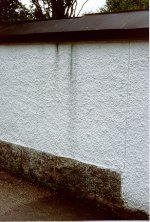 Plastered wall